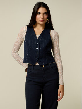 Oltre Oltre Marynarka L026R000091N0Z4 Niebieski Regular Fit