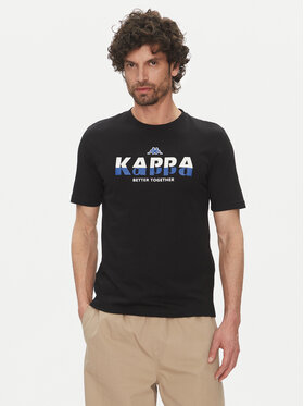 Kappa Kappa Tricou 351U8KW 005 Negru Regular Fit