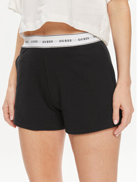 Guess Guess Rövid pizsama nadrág O4GD02 KBS91 Fekete Loose Fit