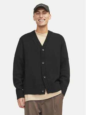 Jack&Jones Jack&Jones Кардиган Frederiksberg 12262048 Чорний Loose Fit