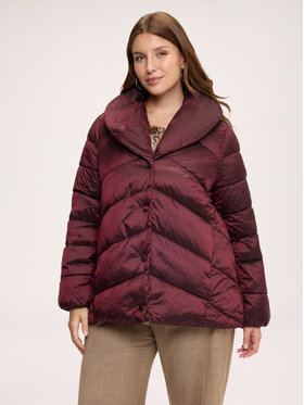 Fiorella Rubino Fiorella Rubino Kurtka puchowa F037T001587N036 Bordowy Over Fit