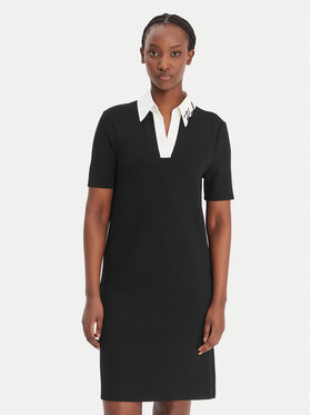 KARL LAGERFELD KARL LAGERFELD Každodenní šaty B1W13029 Černá Regular Fit