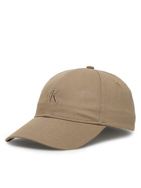 Calvin Klein Calvin Klein Šiltovka Monogram Embroidery Baseball Cap LV04K5024G Béžová