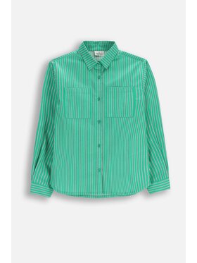 Coccodrillo Coccodrillo Koszula WC6140101JGJ-011 Zielony Regular Fit
