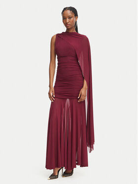 Bardot Bardot Večerna obleka Alverie 60452DB Bordo rdeča Regular Fit