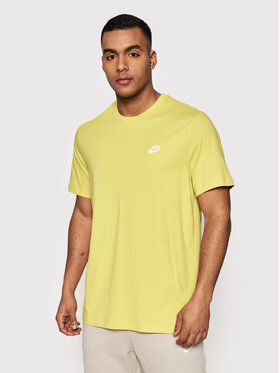 Nike Nike T-Shirt Sportswear Club AR4997 Κίτρινο Regular Fit