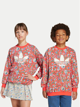 adidas adidas Pulóver Liberty London JV7827 Piros Loose Fit