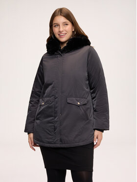 Fiorella Rubino Fiorella Rubino Kurtka puchowa F051T001604N033 Czarny Over Fit