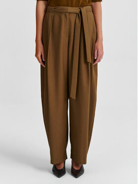 TATUUM TATUUM Spodnie materiałowe ANAISO Khaki Loose Leg