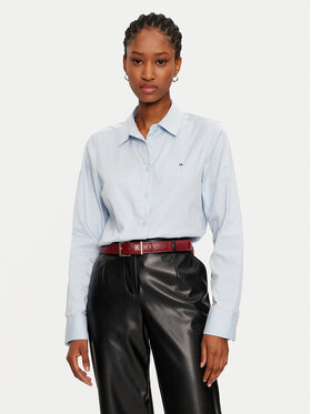 Tommy Hilfiger Tommy Hilfiger Marškiniai WW0WW44084 Žydra Regular Fit