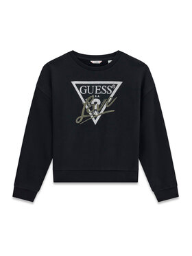 Guess Guess Bluza J6BQ20 K8007 Czarny Regular Fit