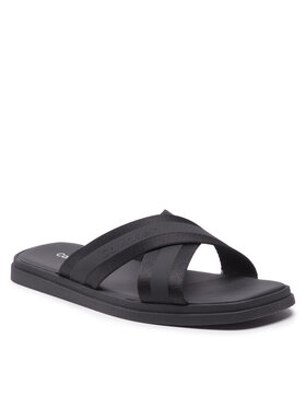 Calvin Klein Calvin Klein Mules / sandales de bain Webbing Cross Sandal Wb HM0HM00462 Noir