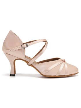 Burtan Dance Shoes Burtan Dance Shoes Sandały HAVANA Écru