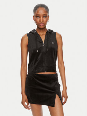 Juicy Couture Juicy Couture Світшот Gilly JCWGL23308 Чорний Regular Fit