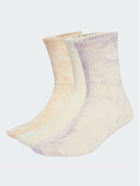 adidas adidas Skarpety długie Tie Dye Crew Socks 3 Pairs Różowy