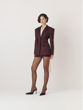 La Mania La Mania Marynarka VEDA Fioletowy Classic Fit