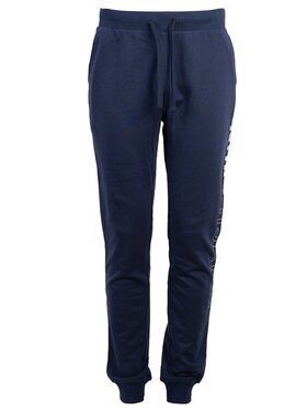 North Sails North Sails Kalhoty z materiálu 90 3203 000 | Sweatpant W/Graphic Tmavomodrá Regular Fit