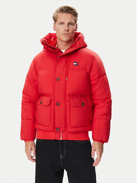 Tommy Jeans Tommy Jeans Zimné bundy Workwear DM0DM23506 Červená Relaxed Fit