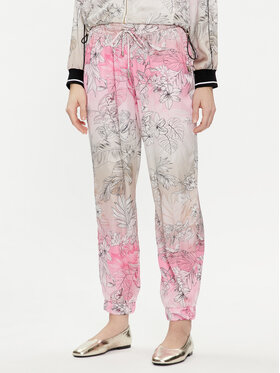 Liu Jo Liu Jo Pantaloni din material TA4238 T3247 Roz Relaxed Fit