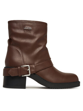 Guess Guess Polokozačky FLFIJI ELE10 Hnědá