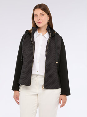 Fiorella Rubino Fiorella Rubino Giubbotto piumino F454T001355N033 Nero A-Line Fit