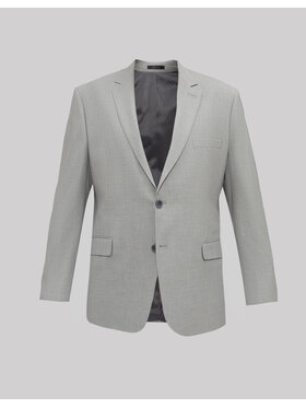 Borgio Borgio Marynarka cinaglio Szary Classic Fit