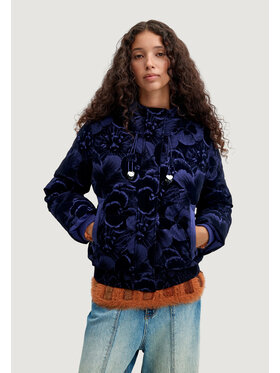 Desigual Desigual Kurtka puchowa PADDED_IBISCUS Niebieski Original Fit