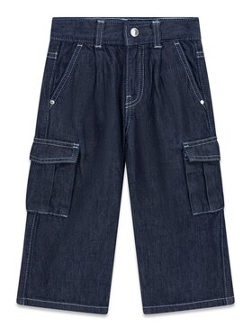 Guess Kids Guess Kids Spodnie materiałowe 183395 Niebieski Regular Fit