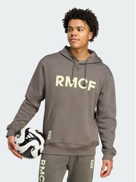 adidas adidas Bluza techniczna 161073 Szary Loose Fit