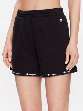 Champion Champion Pantaloni scurți sport 116100 Negru Regular Fit