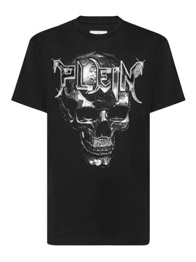 PHILIPP PLEIN PHILIPP PLEIN Tričko 1239 Čierna Regular Fit