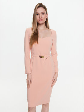 PINKO Pinko Sukienka koktajlowa Mendosa 100559 7624 Różowy Regular Fit