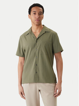 Calvin Klein Calvin Klein Srajca LV04LF109G Zelena Classic Fit