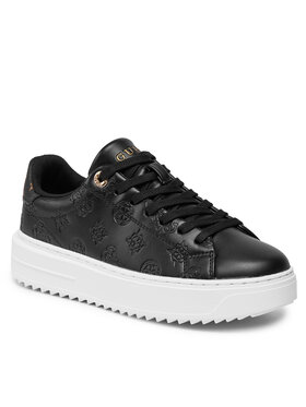 Guess Guess Sneakersy Denesa4 FLPDS4 FAL12 Černá