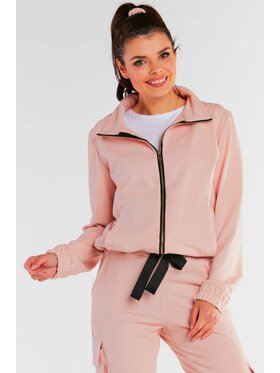 Infinite You Infinite You Bluza M246 Różowy Basic Fit
