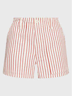 Brixton Brixton Pantalon scurți din material Vancouver 4825 Alb Regular Fit