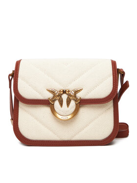 PINKO PINKO Ročna torba Love Box Bag Fl Mini PE 25 PLTT 104297 A2C7 Bež