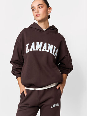 La Mania La Mania Bluza LOS Brązowy Active Fit