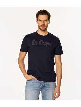 Lee Cooper Lee Cooper T-Shirt HIT3 1160 Granatowy Regular Fit