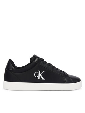 Calvin Klein Calvin Klein Sneakersy 3 Cupsole Laceup Pu Mg YW0YW01781 Czarny