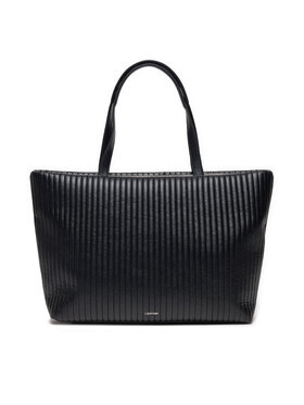 Calvin Klein Calvin Klein Borsetta Mini Line Quilt Medium Shopper K60K613077 Nero