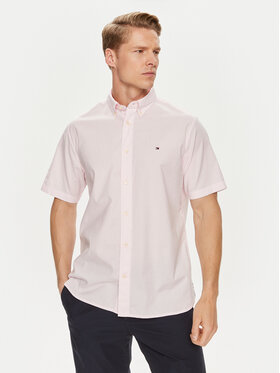 Tommy Hilfiger Tommy Hilfiger Cămașă MW0MW33809 Roz Regular Fit