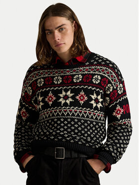 Polo Ralph Lauren Polo Ralph Lauren Sweater 710982258001 Fekete Regular Fit