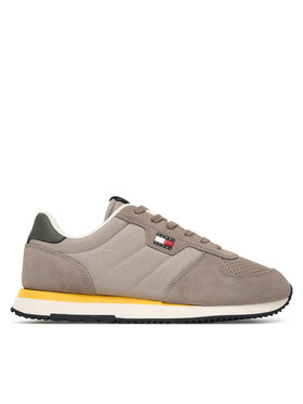 Tommy Jeans Tommy Jeans Αθλητικά Tj Runner Flag Mix EM0EM01774 Μπεζ