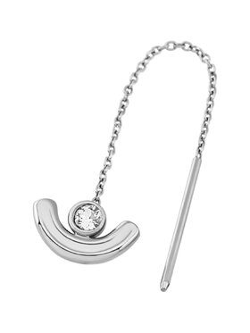 Breil Breil Orecchino B WIRED Argento