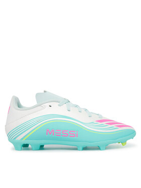 adidas adidas Ghete pentru fotbal F50 Messi League Firm Ground /Multi Ground JQ0942 Alb