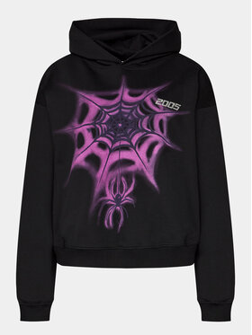 2005 2005 Bluză Unisex Airbrush Negru Relaxed Fit