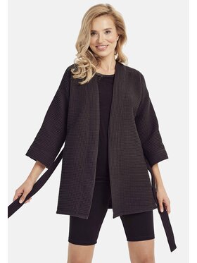 Taro Taro Szlafrok TA3056-01 Czarny Basic Fit