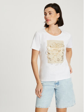 Cross Jeans Cross Jeans T-Shirt 56149-008 Biały