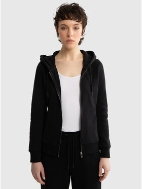 BIG STAR BIG STAR Bluza LAURISANA Czarny Slim Fit
